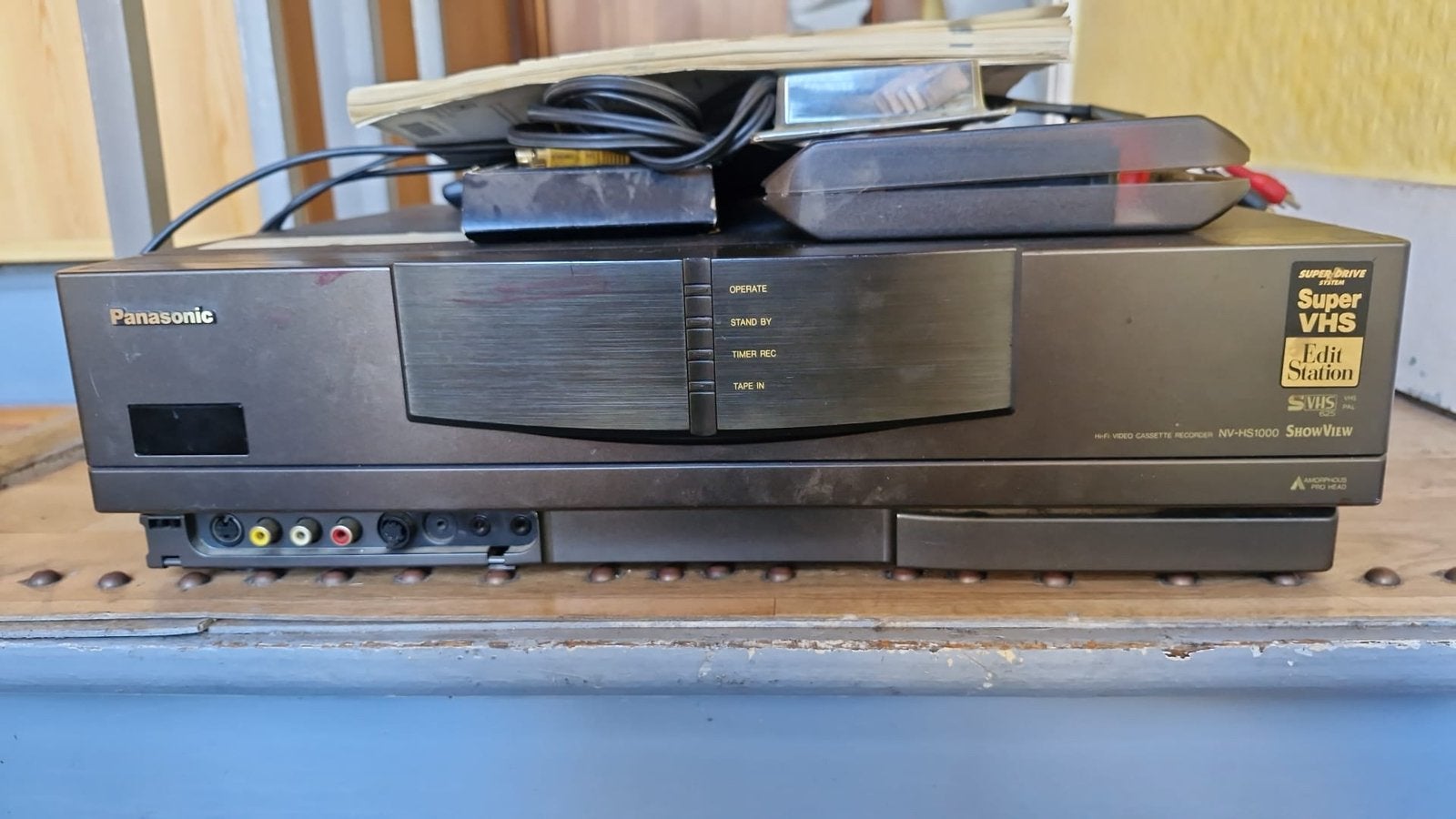 Panasonic super Drive VHS video cassette recorder NV-HS1000, Ophalen, Zo goed als nieuw