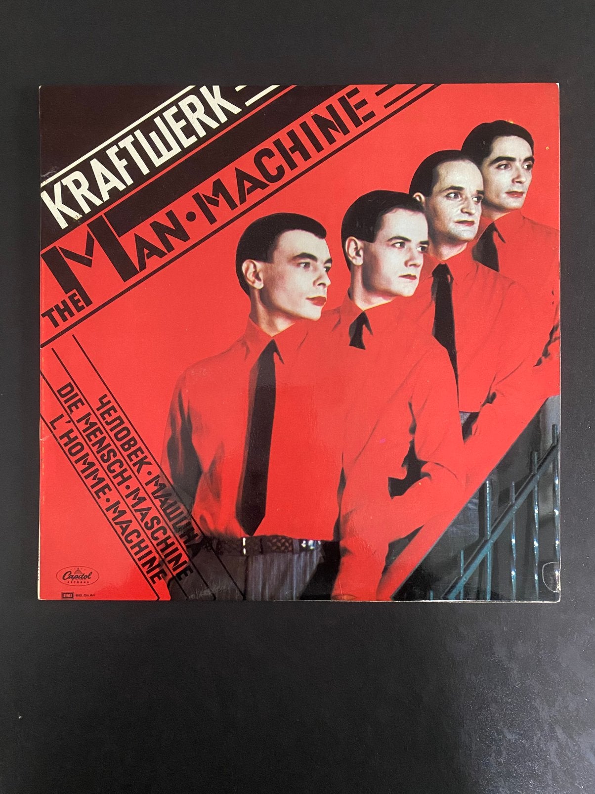 Kraftwerk Man Machine 1978 Belgique, Enlèvement ou Envoi, Utilisé