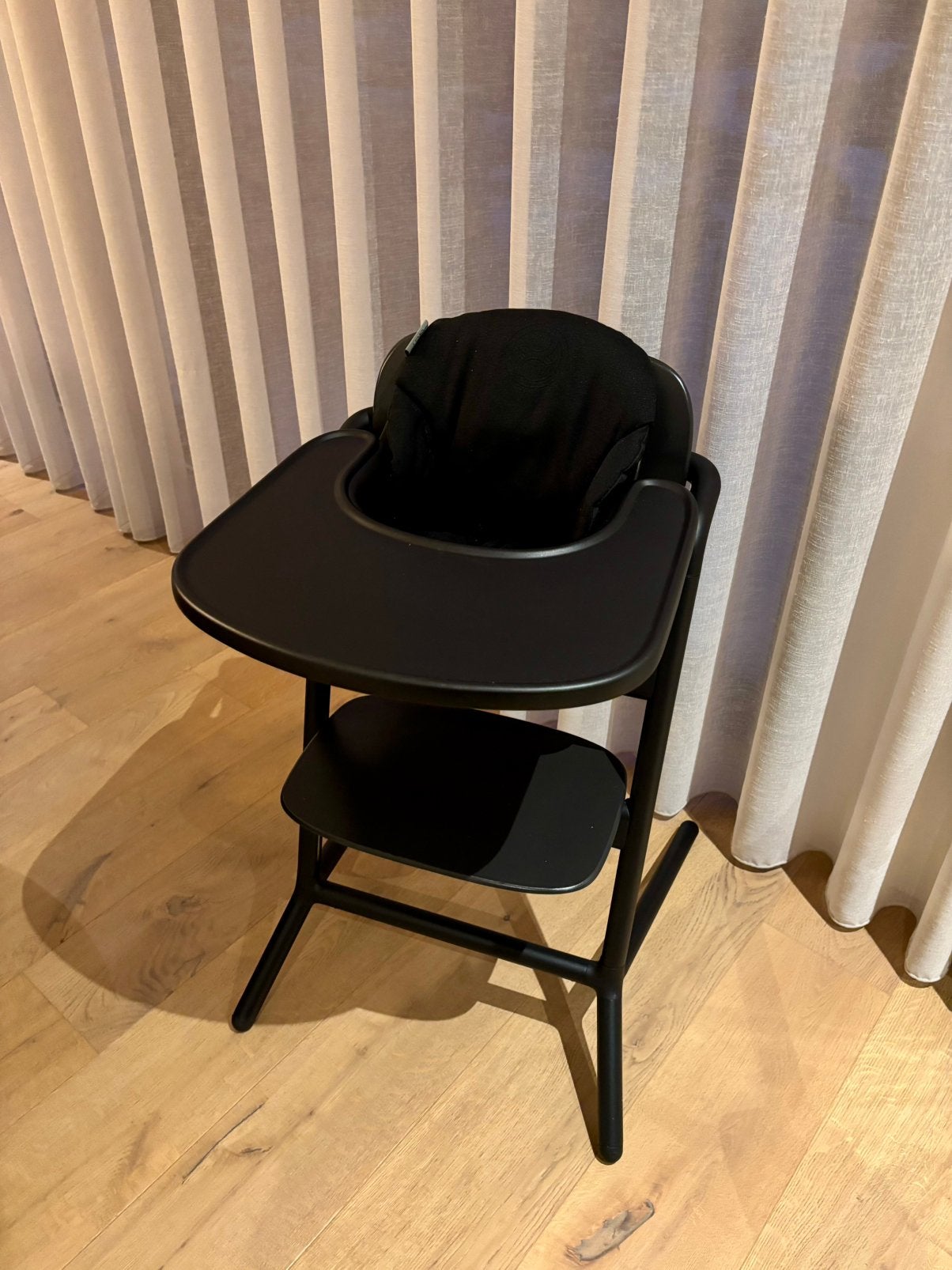 Cybex eetstoel lemo 3 in 1 zwart, Enlèvement, Comme neuf