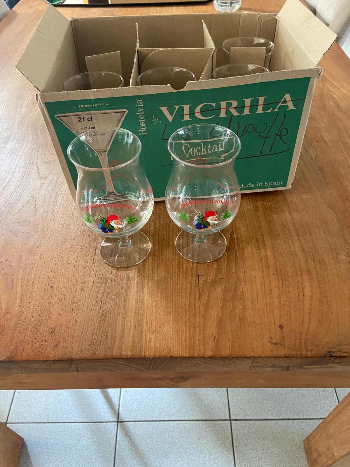 La chouffe, Verzamelen, Ophalen of Verzenden, Nieuw, Bierglas