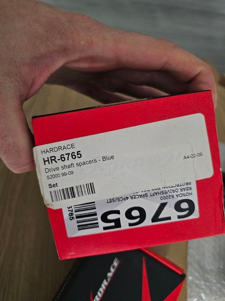 HARDRACE Entretoises de arbre moteur - Bleu - HR-6765, Auto-onderdelen, Ophalen of Verzenden, Nieuw, Honda