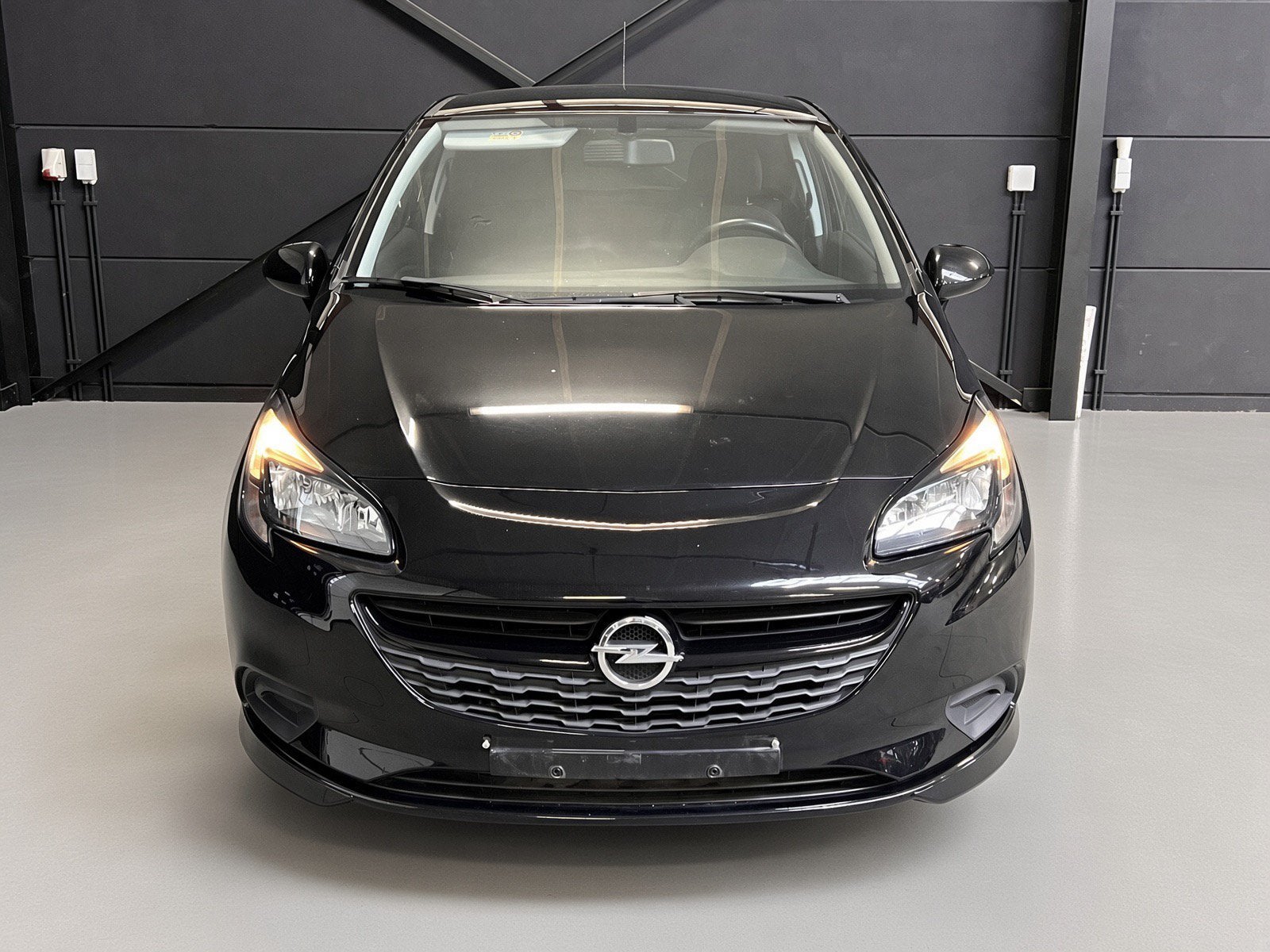 Opel Corsa-e 1.4 benzine OPC-line, bj2017, 94.000km, Auto's, Opel, Stof, Zwart, Bedrijf, 1400 cc