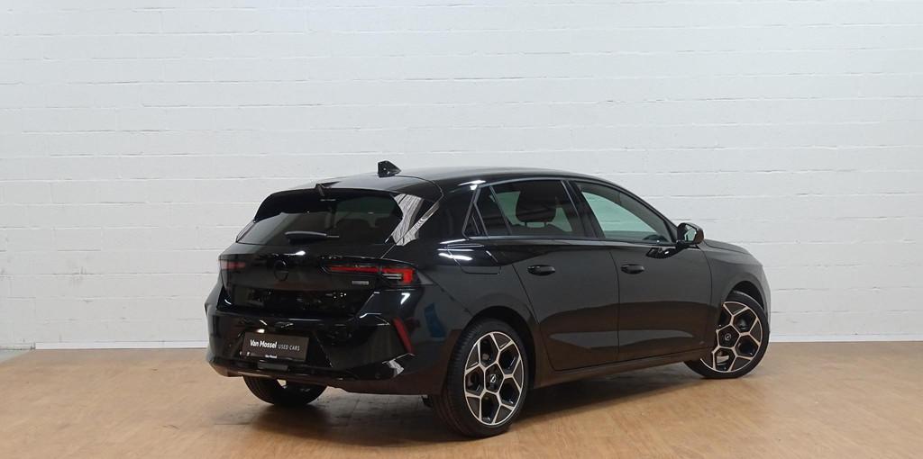 Opel Astra 1.2 Turbo MHEV 100kW Ultimate DCT, Auto's, Opel, Stof, Gebruikt, Zwart, 136 pk