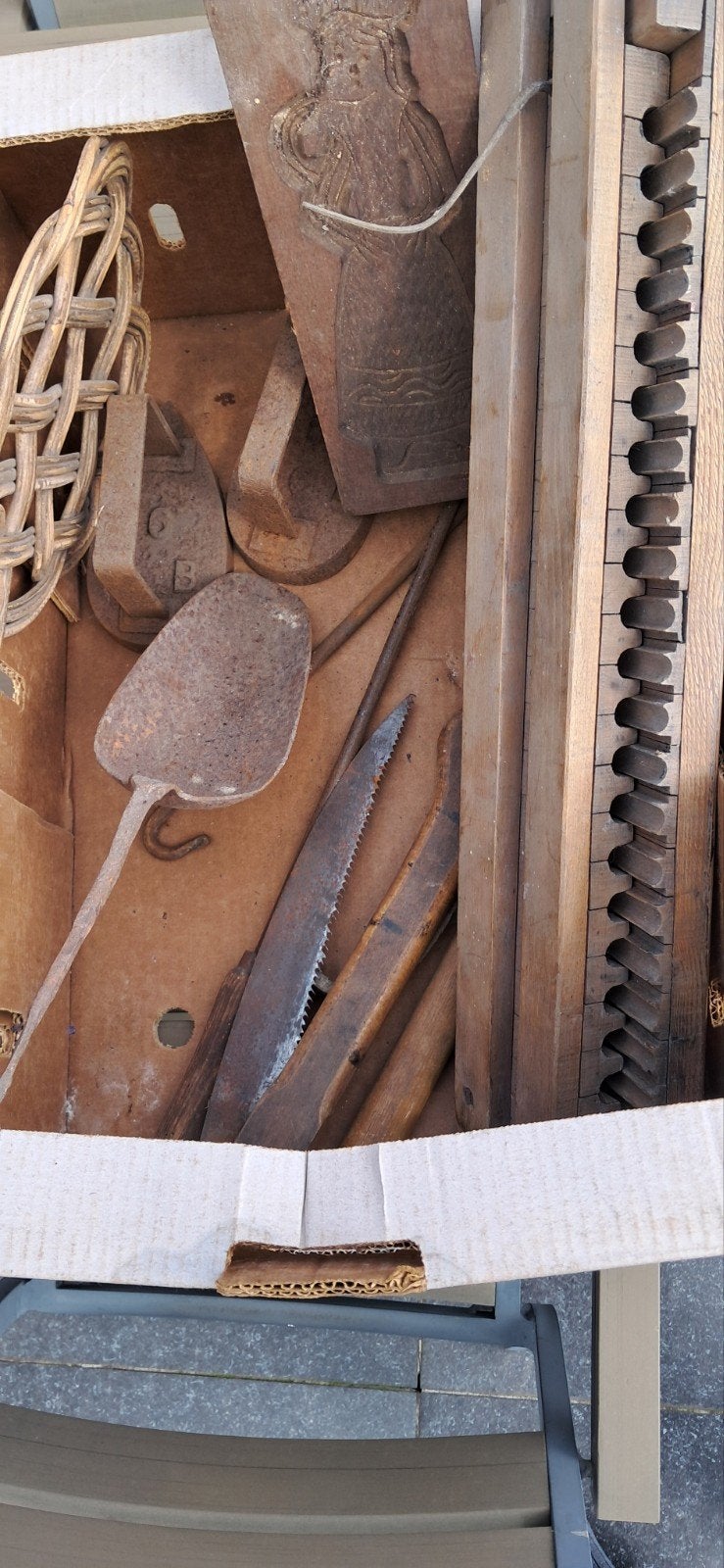vintage gereedschap, Antiek en Kunst, Ophalen