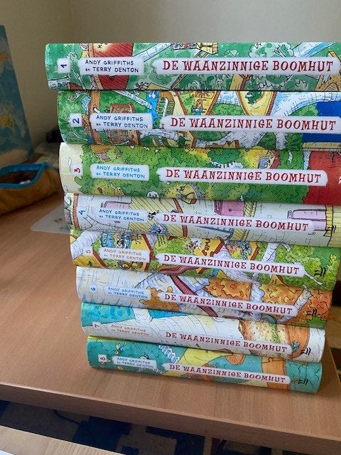 De waanzinnige boomhut, Ophalen, Zo goed als nieuw, Andy Griffths, Fictie algemeen