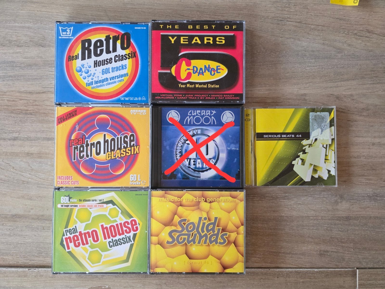cd box retro house, Ophalen of Verzenden, Zo goed als nieuw, House, Verzamelalbum