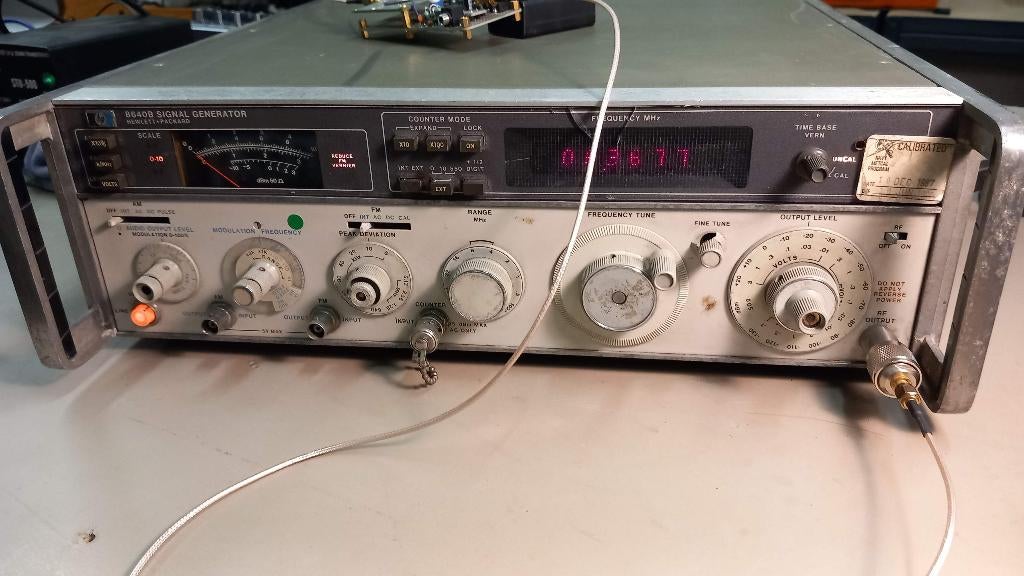 US Navy HP 8640B, Ophalen, Gebruikt, Overige meters