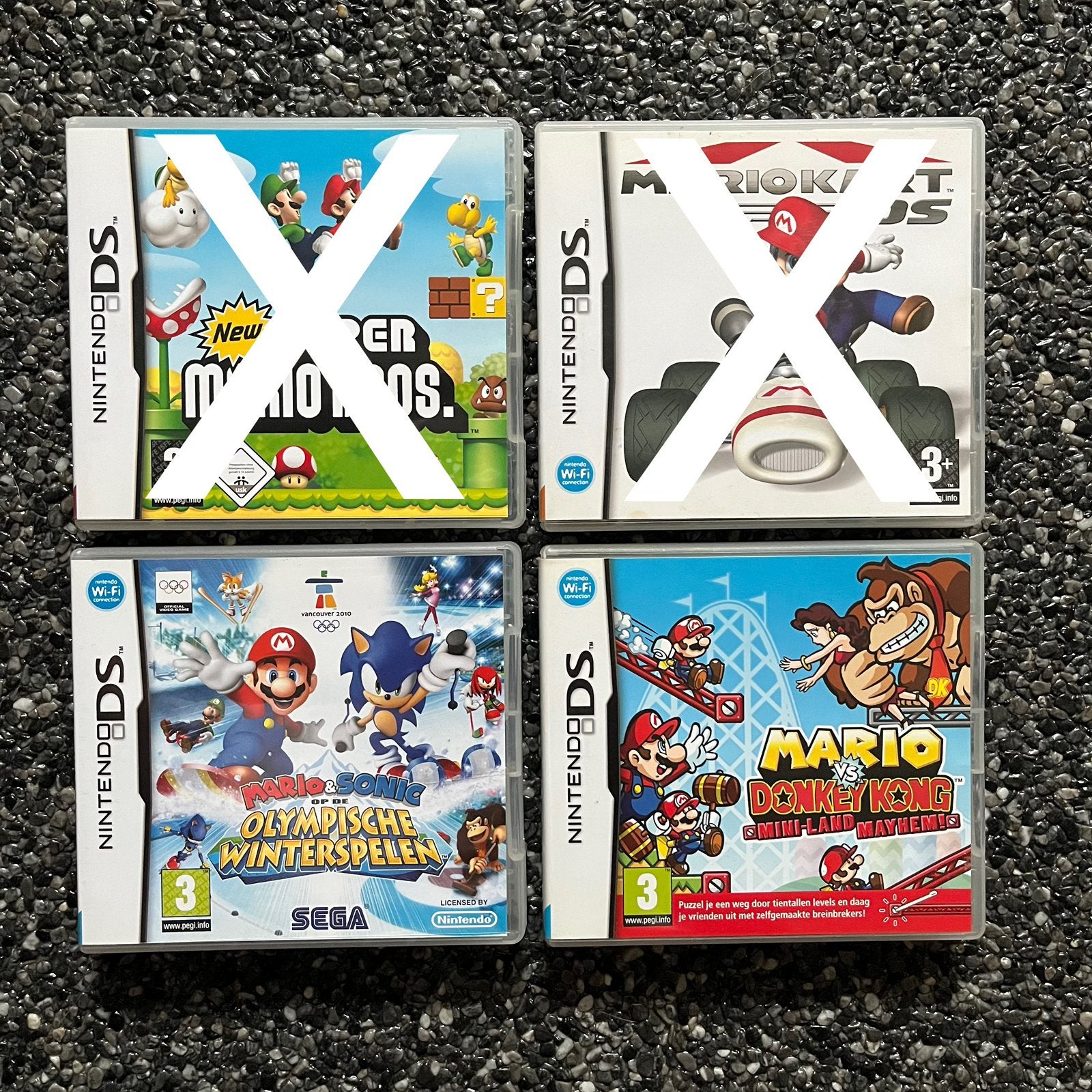 Super Mario Bros Lot voor Nintendo DS/2DS/3DS, Games en Spelcomputers, Ophalen of Verzenden, Zo goed als nieuw
