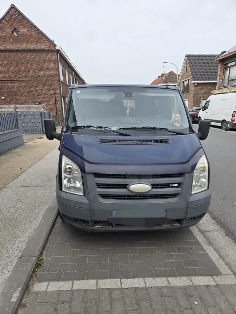Ford Transit 2.2 Diesel 6 persoons (Dubbele cabine), Voorwielaandrijving, 4 cilinders, Blauw, Particulier