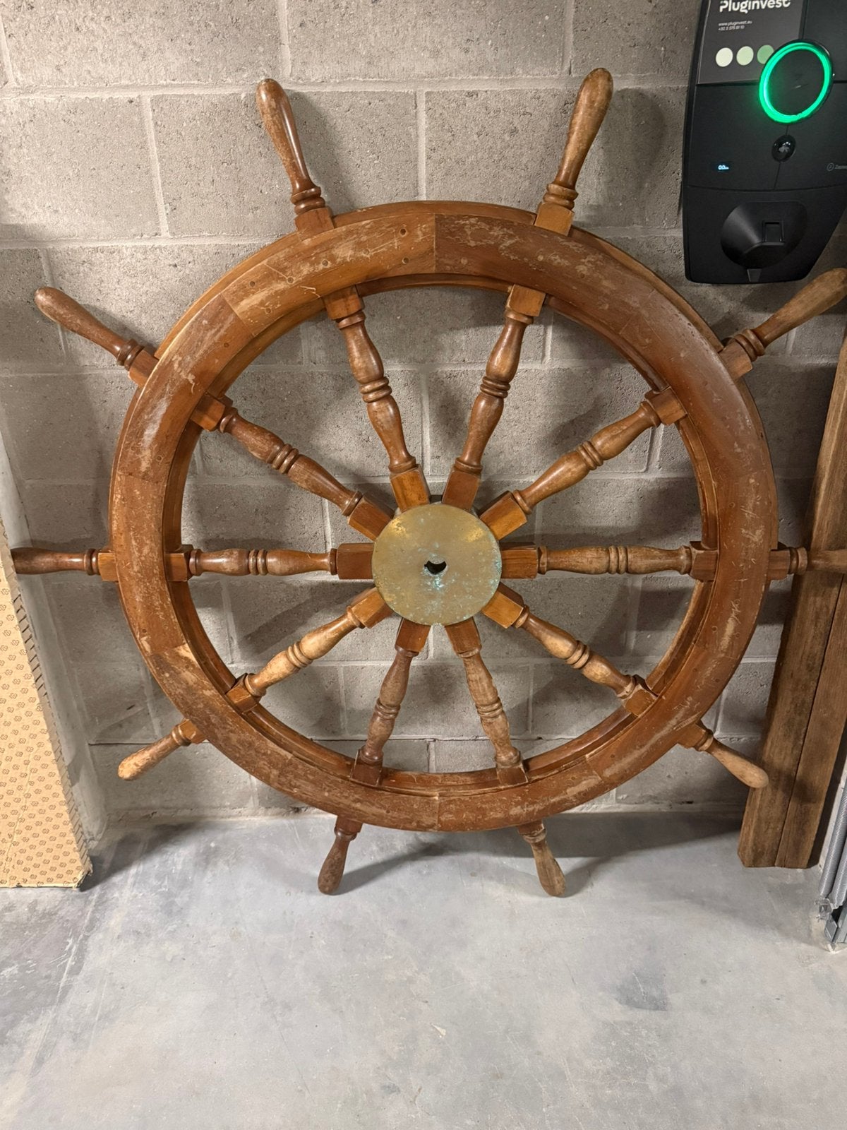 Scheepsrad, Watersport en Boten, Bootonderdelen, Ophalen, Zo goed als nieuw