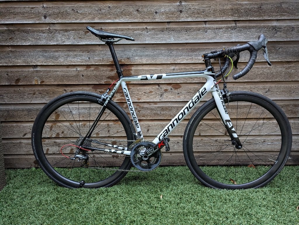 Cannondale Supersix Evo Hi-Mod (2012)Dura Ace 7900, maat 54, Fietsen en Brommers, Gebruikt, Carbon, 10 tot 15 versnellingen, Overige maten