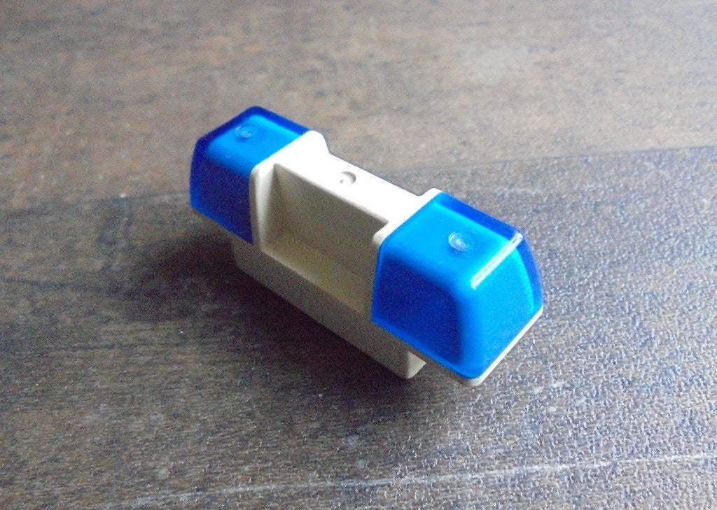 Lego Duplo Siren with Trans-Blue Lights (zie foto's), Kinderen en Baby's, Speelgoed | Duplo en Lego, Ophalen of Verzenden, Gebruikt