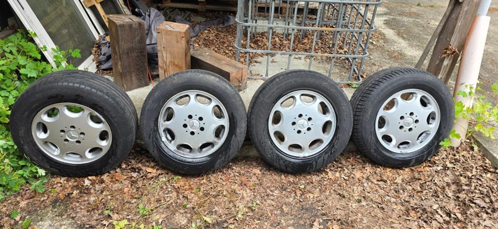 Originele 8 Loch velgen voor Mercedes S klasse W140, Auto-onderdelen, Banden en Velgen, Ophalen, Gebruikt, 16 inch, Banden en Velgen