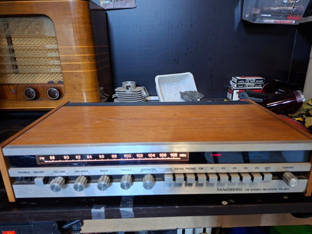 récepteur FM Tandberg TR200 en parfait état, Autres marques, Moins de 60 watts, Comme neuf, Enlèvement