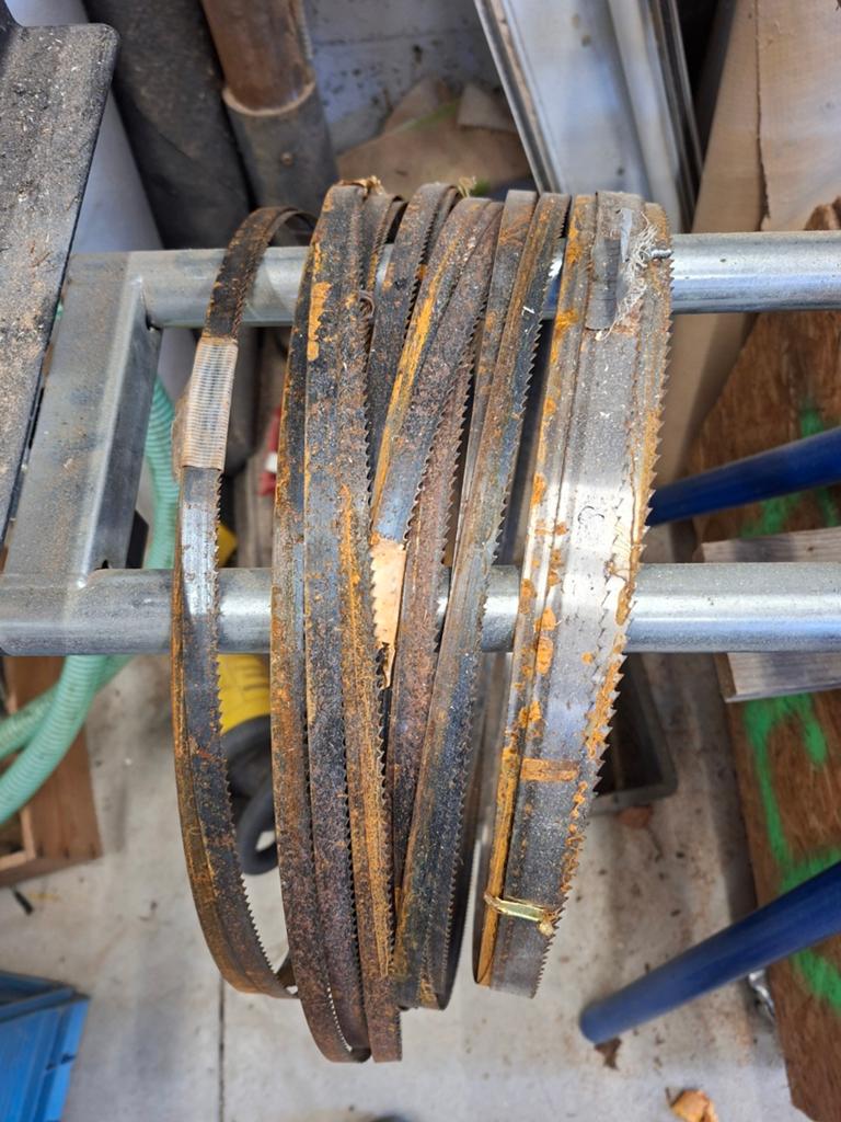 8 rubans pour bois 3956mm, Enlèvement ou Envoi, Comme neuf