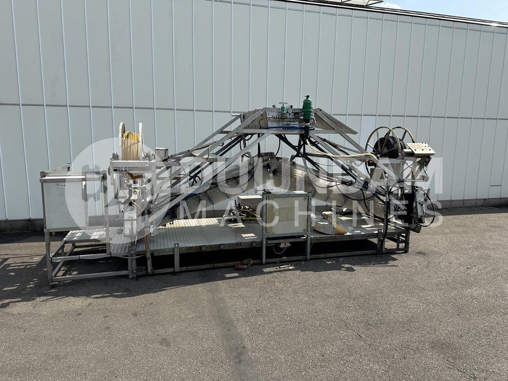 Combat nettoyeur de toits de serres 400 cm