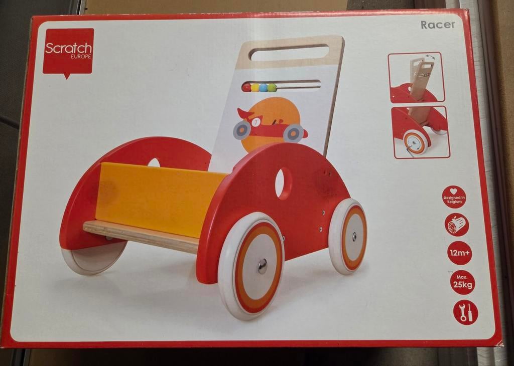 Loopwagentje Scratch Racer ( nieuw in de doos), Ophalen