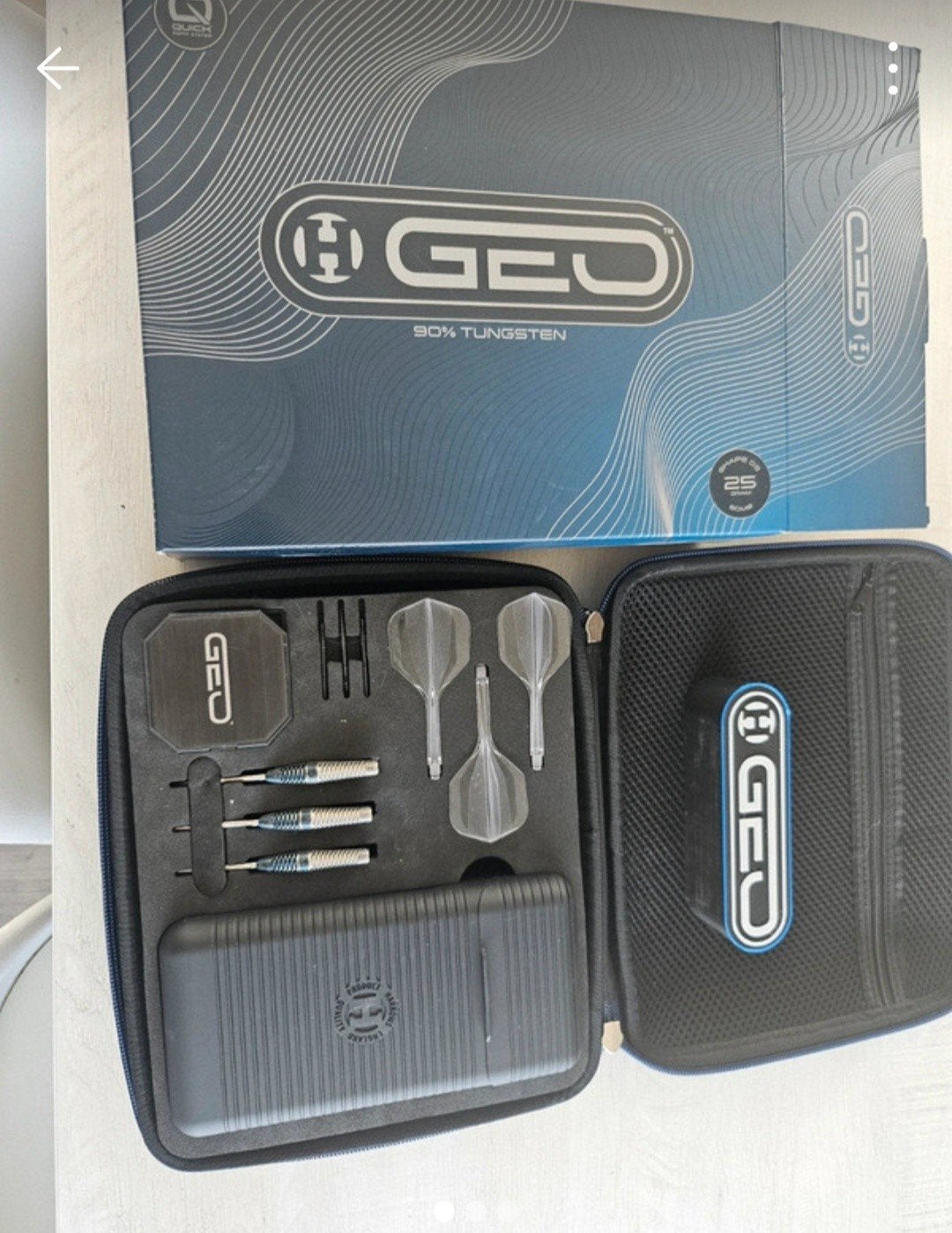 geo harrow bomb 25gram, Sport en Fitness, Ophalen of Verzenden, Gebruikt, Pijlen