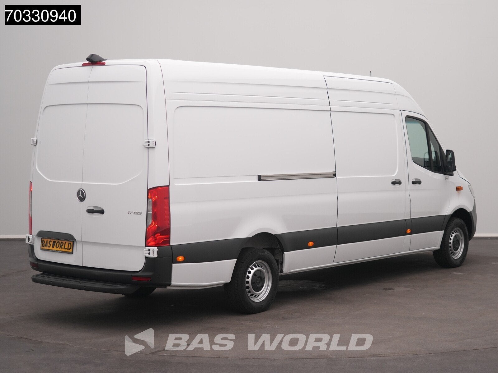 Mercedes Sprinter 317 CDI Automaat L3H2 LED Navi Airco Cruis, Auto's, Automaat, Stof, Gebruikt, Euro 6