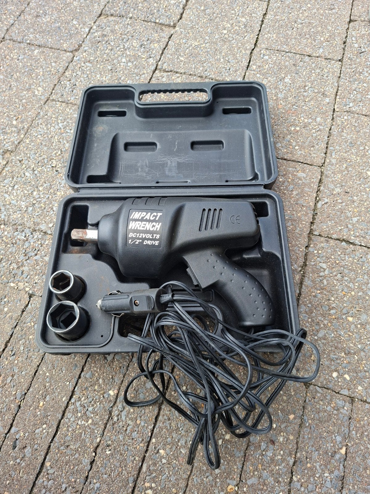 Slagmoersleutel 12 volt, Auto diversen, Autogereedschap, Ophalen, Zo goed als nieuw