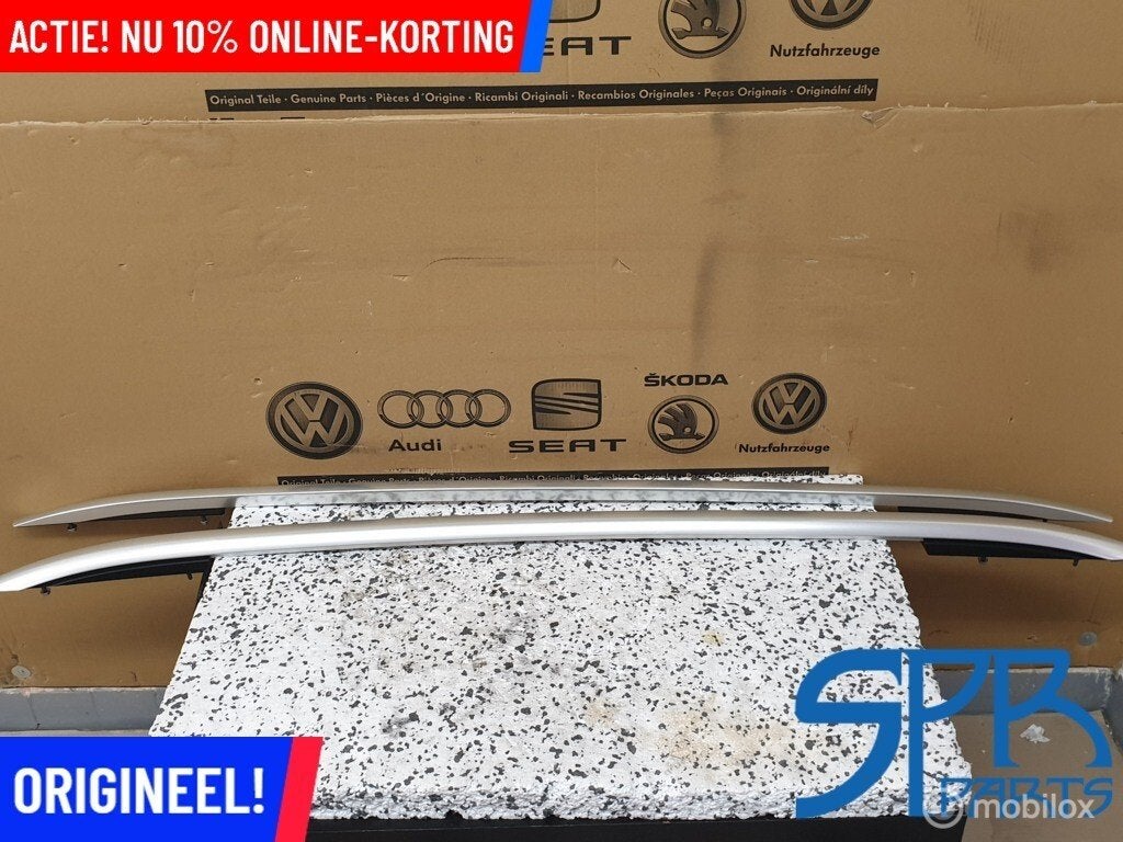 Dakrails CHROME chroom Tiguan 5NA AD1 5NA860044 5NA860043, Auto-onderdelen, Volkswagen, Nieuw, Ophalen of Verzenden, Volkswagen