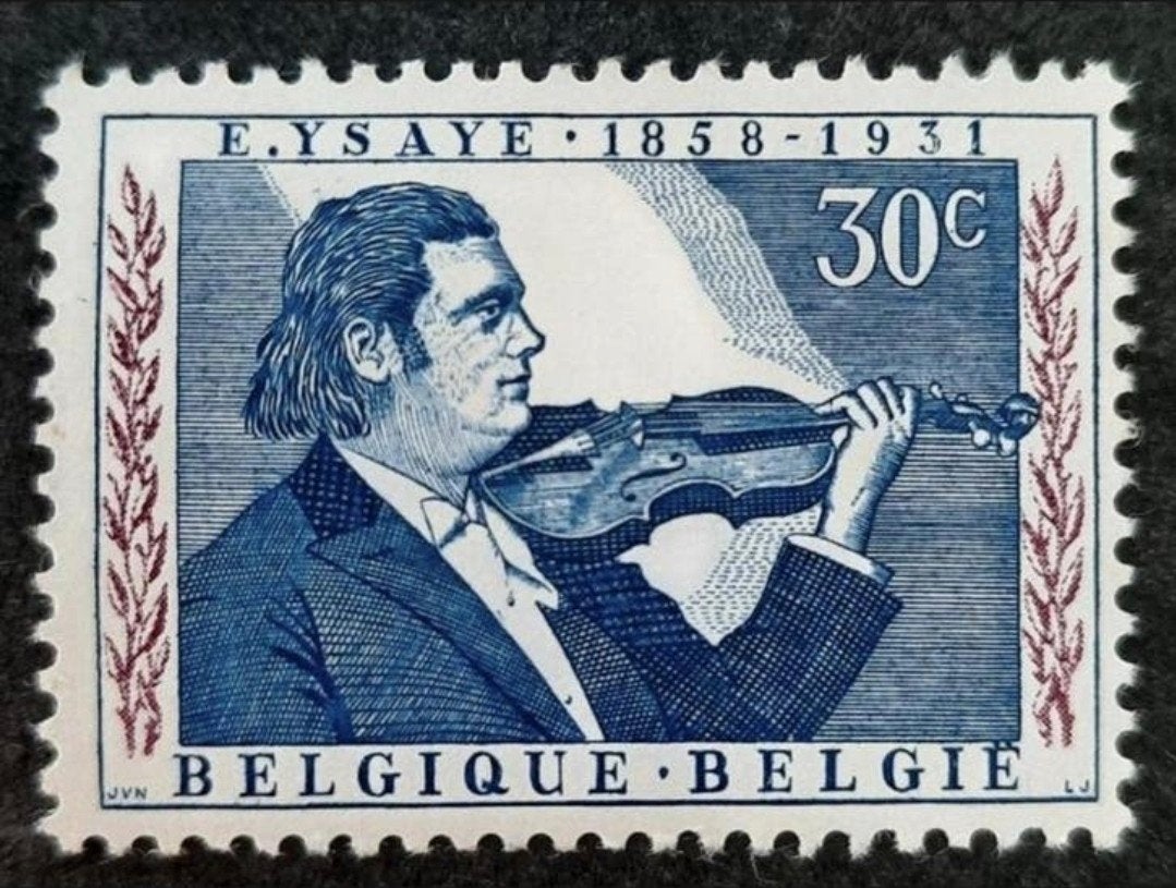 Belgique : COB 1063 ** Eugène Ysaye 1958., Sans timbre, Neuf, Non oblitéré, Gomme originale