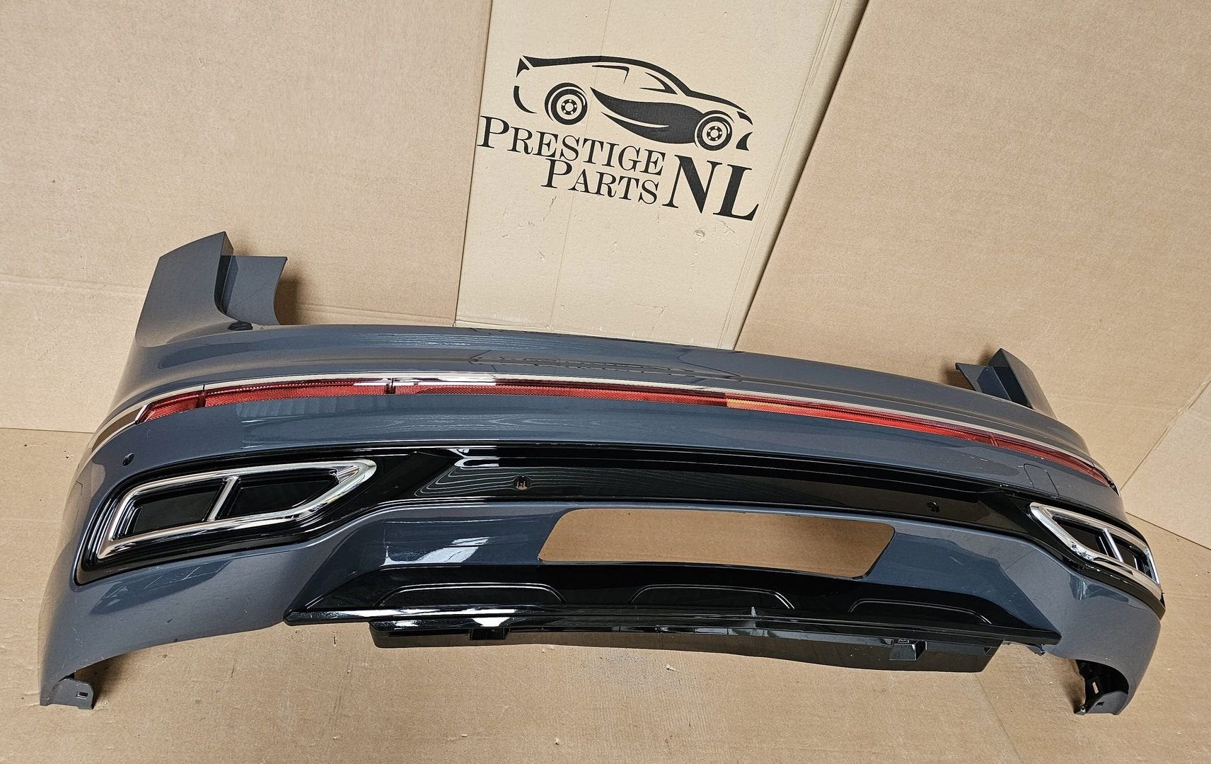 Achterbumper VW Tiguan Facelift 5NA R-line 6xPDC L C7Q, Auto-onderdelen, Gebruikt, -, Ophalen of Verzenden, Achter