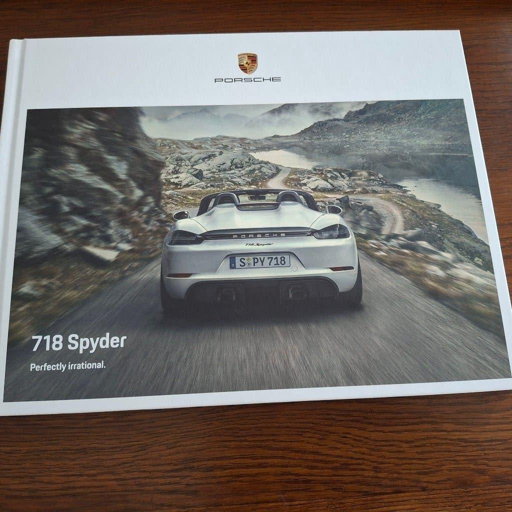 PORSCHE  718  Spyder    09/2020, Livres, Enlèvement ou Envoi, Neuf, Porsche