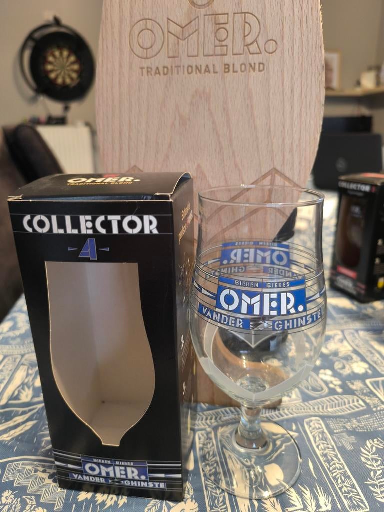 Omer collectors glas 4, Verzamelen, Glas en Drinkglazen, Ophalen
