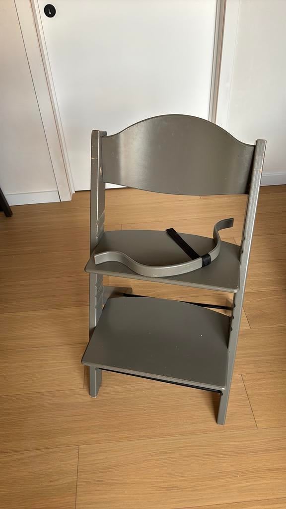 Trip trap kinderstoel - grey met beugel, Kinderen en Baby's, Ophalen, Gebruikt