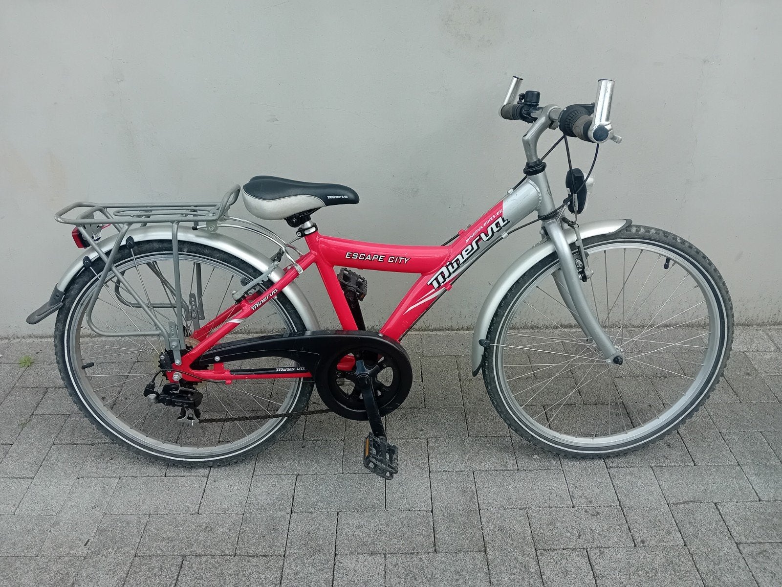 Kinderfiets MTB Minerva Escape city 24inch NIEUWPRYS 329€🚴, Ophalen, Gebruikt, Trapvoertuig