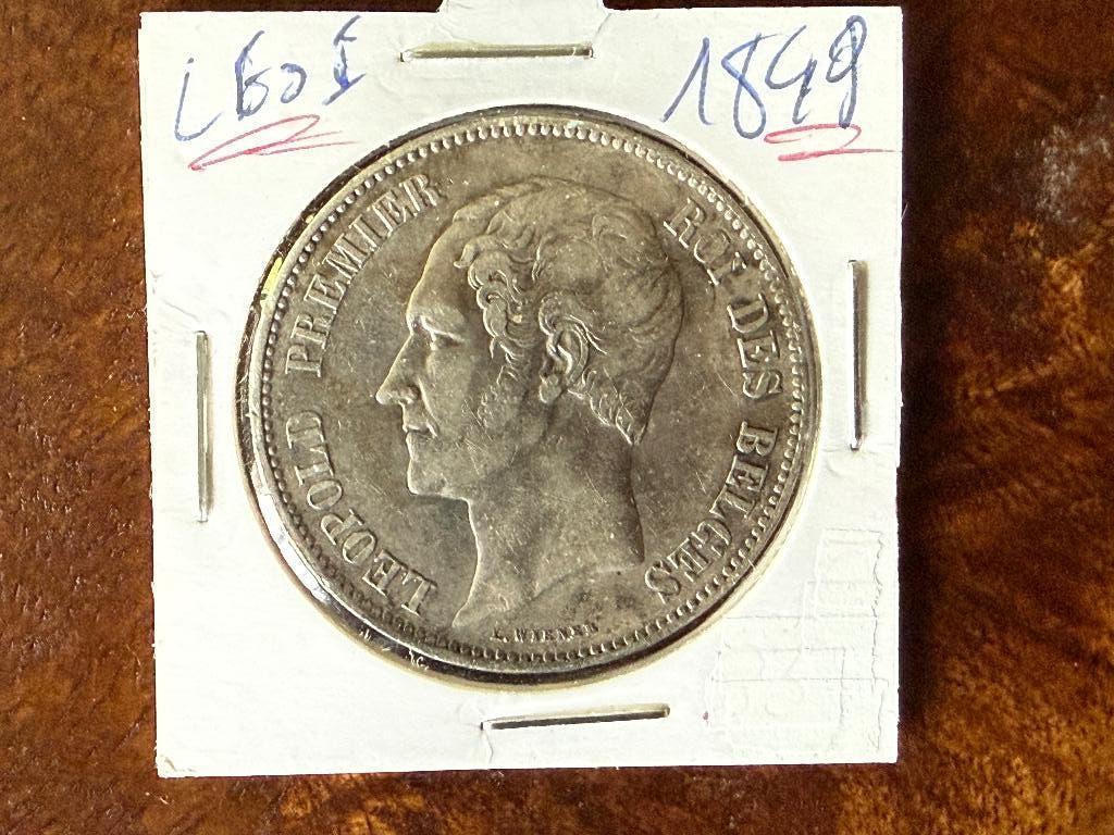 5 Frank Leopold I, Verzenden, Zilver, Zilver