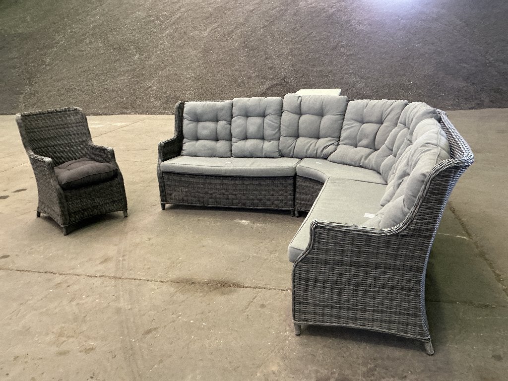 Set de jardin d'angle « Bois Leduc », Salons de jardin, Synthétique, Utilisé, Enlèvement