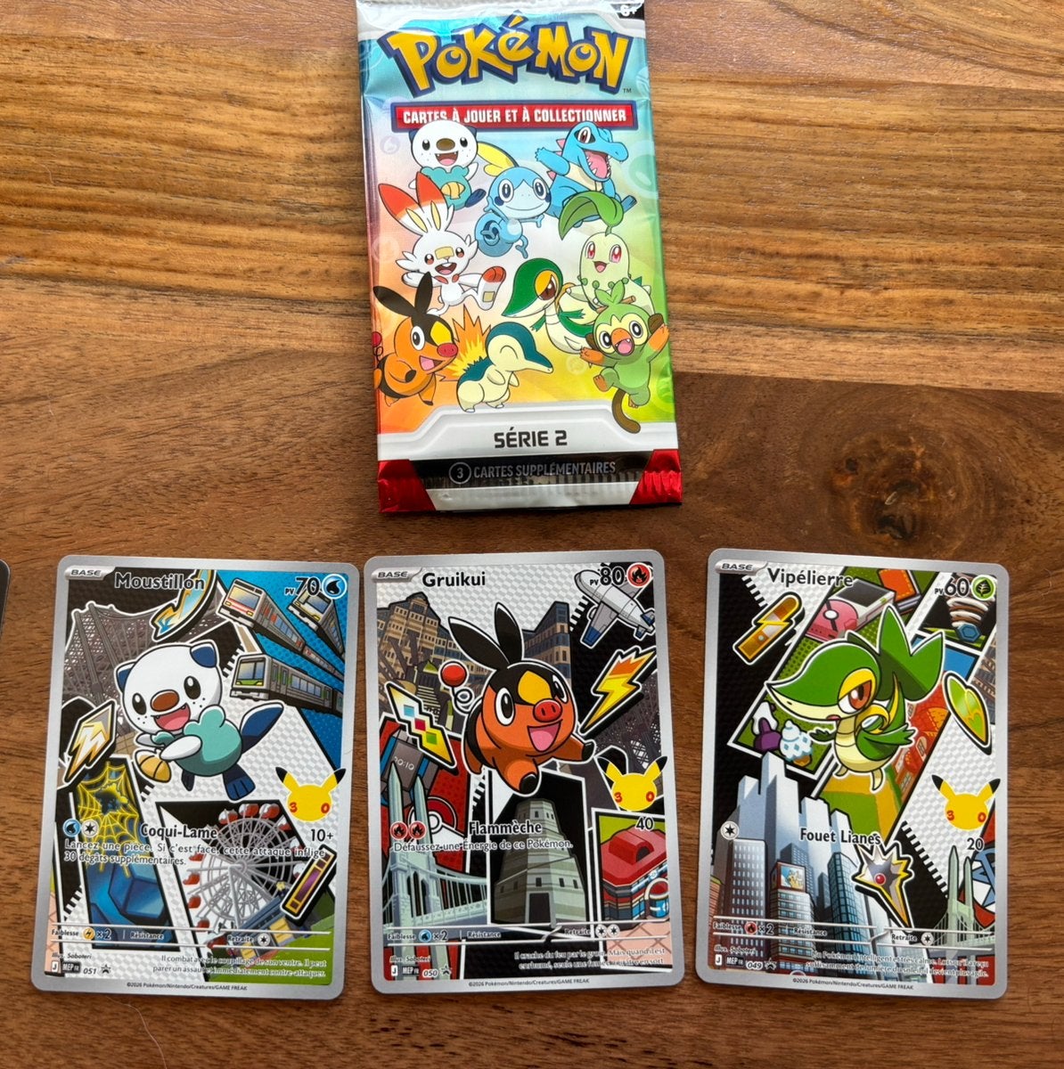 Echange pokemon premiers partenaires serie 2 gen 5 contre 8, Enlèvement ou Envoi, Comme neuf
