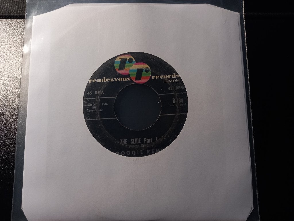 Googie Rene - The Slide Part I & II - Popcorn "Jazz Groove", Enlèvement ou Envoi, 7 inch, Utilisé, Autres types