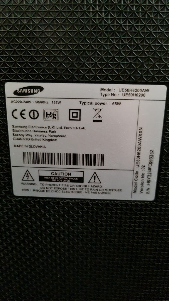 TV Samsung, TV, Hi-fi & Vidéo, Enlèvement, Utilisé, Samsung