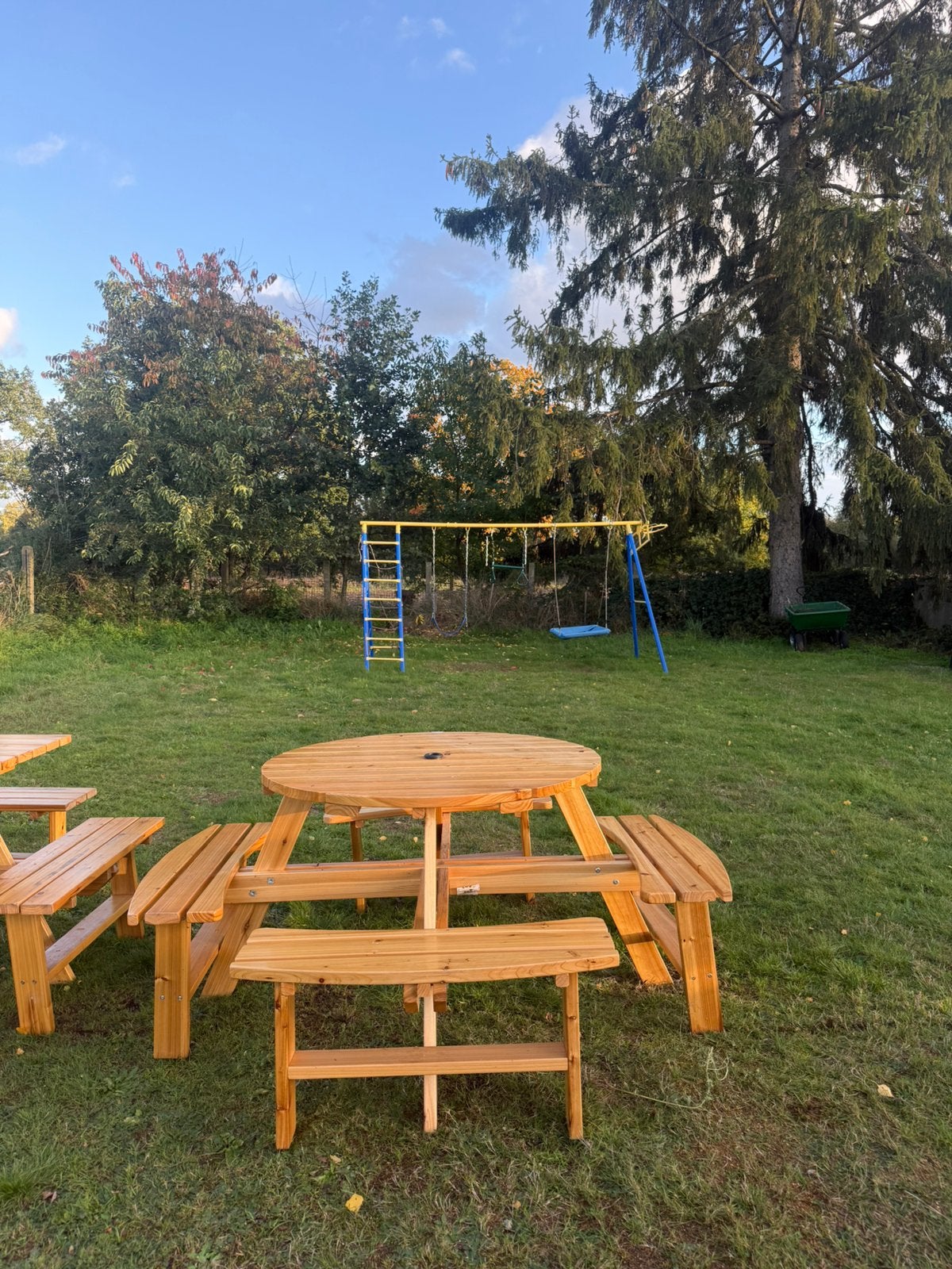 Tuinbankjes, Ophalen of Verzenden, Zo goed als nieuw