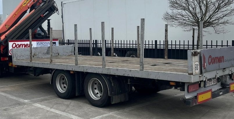 Aanhangwagen dubbelas, Enlèvement