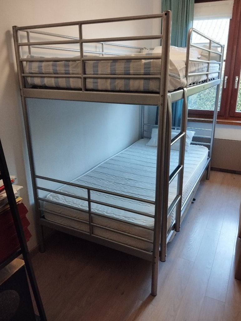 Lits superposés, Maison & Meubles, 90 cm, Enlèvement, Utilisé, Lits superposés