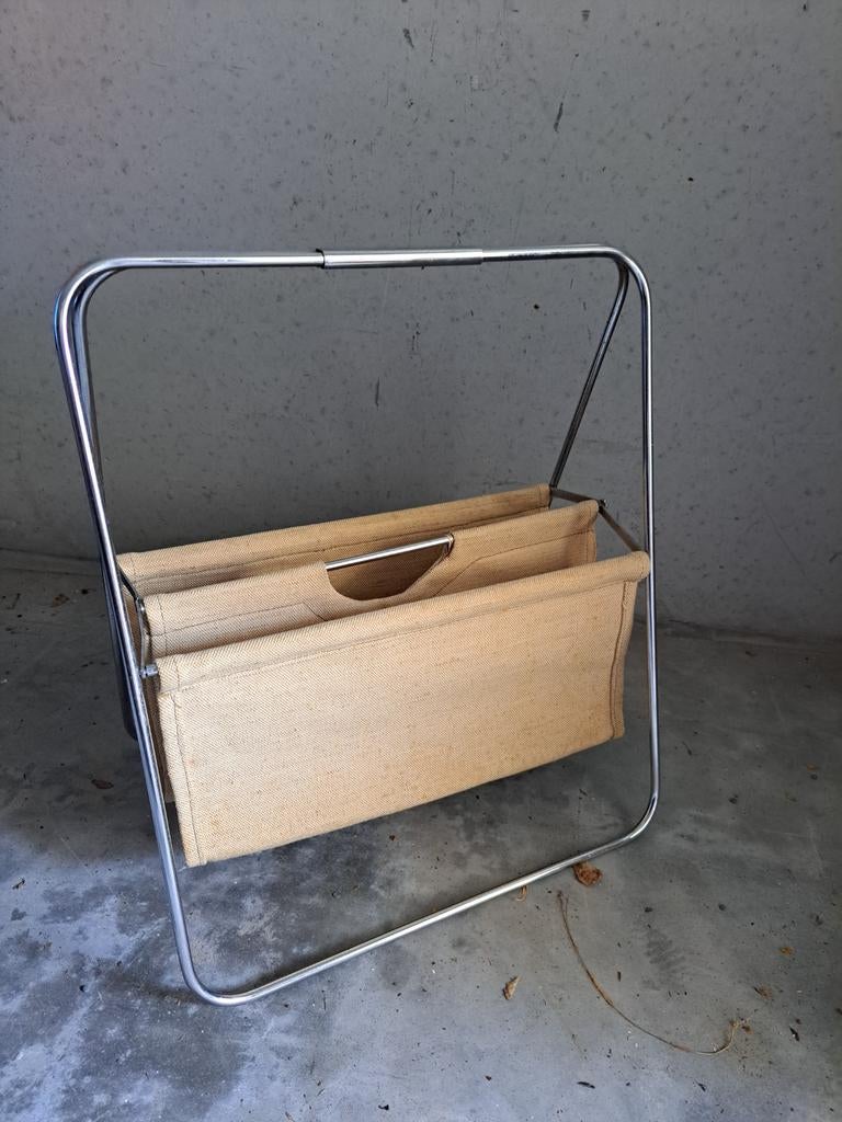 Vintage, retro lectuurbak, opvouwbaar, Ophalen of Verzenden, Gebruikt
