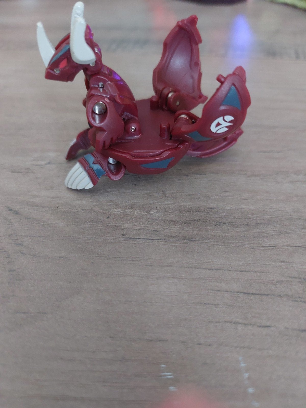 Bakugan Helix Dragonoid Evil Twin Red Pyrus 680G Gundalian, Ophalen of Verzenden