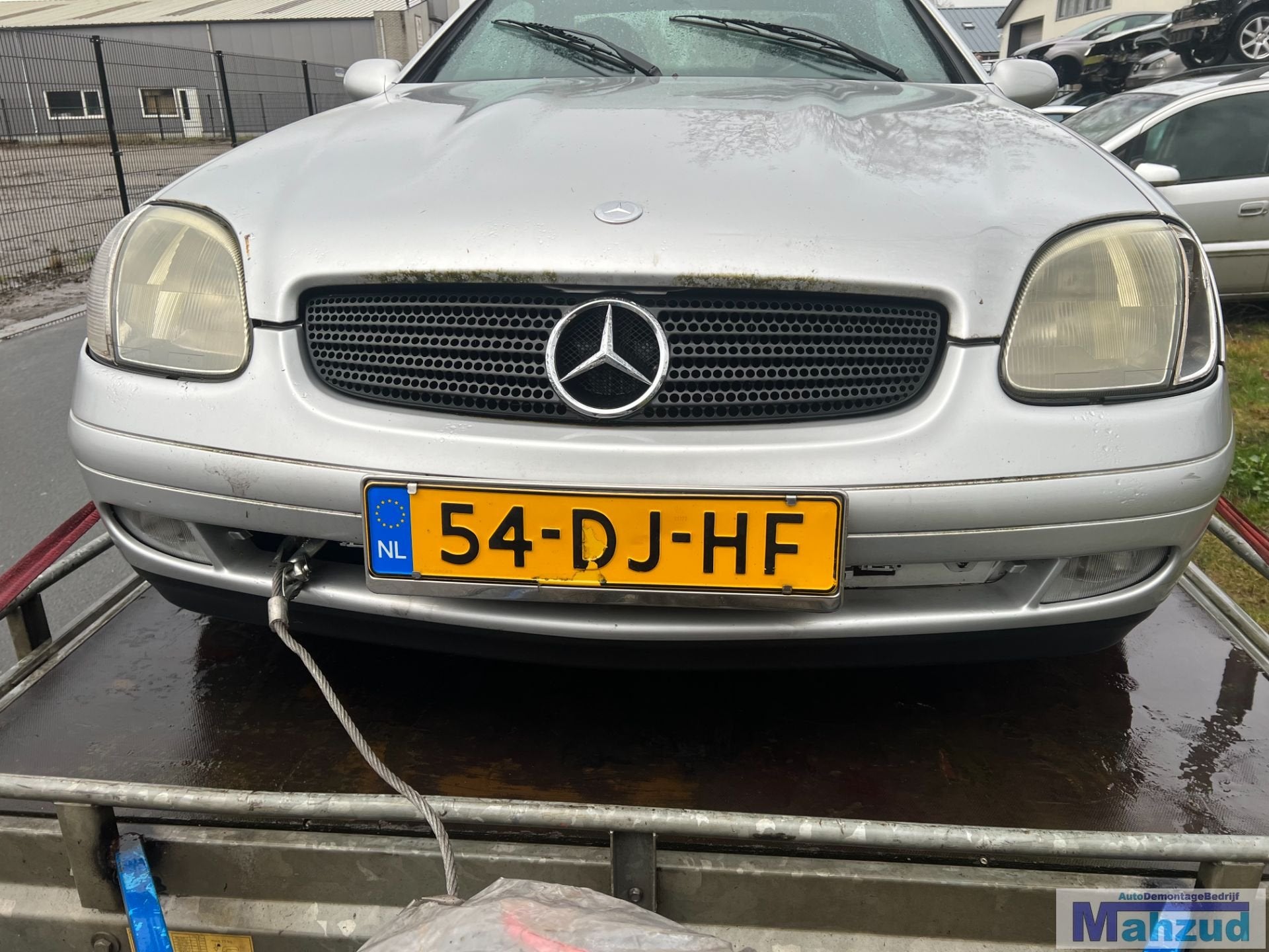 Pare-chocs avant MERCEDES SLK R170 ARGENT 744 1996-2000, Mercedes-Benz AG, Pare-chocs, Mercedes-Benz, Utilisé