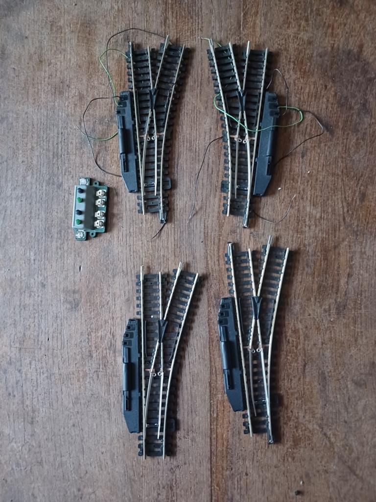 LIMA ho-schakelaars, Rails, Ophalen of Verzenden, Zo goed als nieuw, Analoog