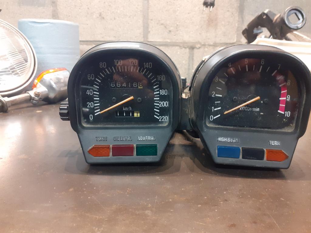 Kilometer Yamaha XV Virago 750, Motoren, Ophalen
