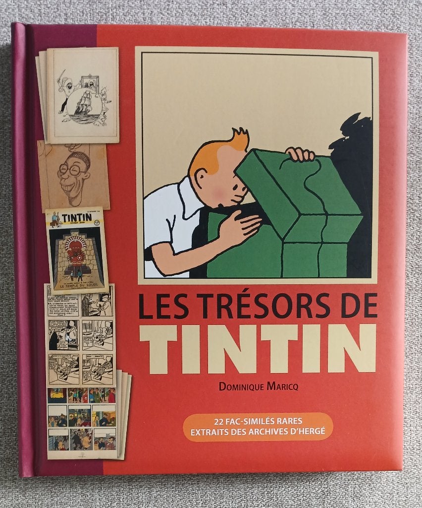 BD Les Trésors de Tintin dédicacé Maricq EO Neuf Hergé, Boeken, Eén stripboek, Ophalen of Verzenden, Nieuw