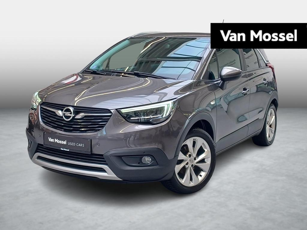 Opel Crossland X 1.2T 6MT 110pk Innovation, Auto's, Voorwielaandrijving, Zwart, 1245 kg, Bedrijf