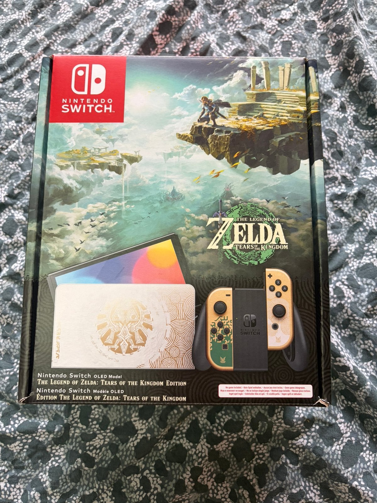 Nintendo Switch OLED Édition Zelda Tears of the Kingdom, Ophalen, Zo goed als nieuw, Switch OLED