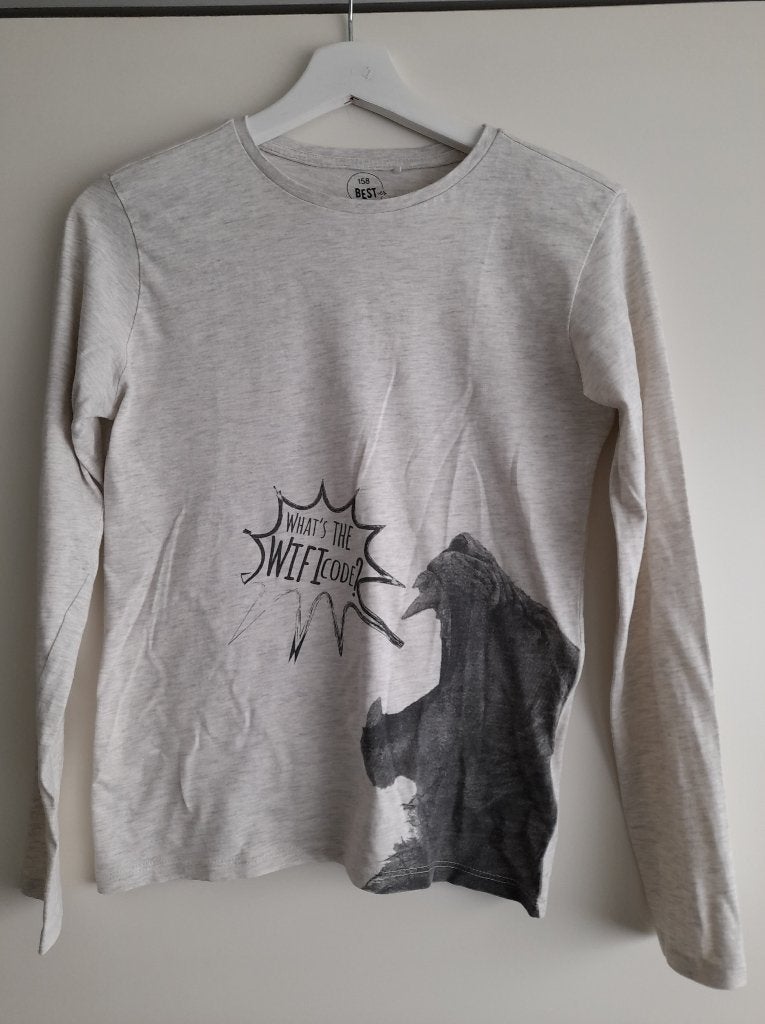 T-shirt lange mouwen JBC maat 158, Kinderen en Baby's, Kinderkleding | Maat 158, Ophalen of Verzenden, JBC., Jongen, Shirt of Longsleeve