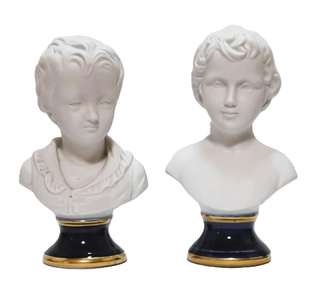 Beelden biscuit porselein., Verzamelen, Ophalen of Verzenden, Zo goed als nieuw, Mens