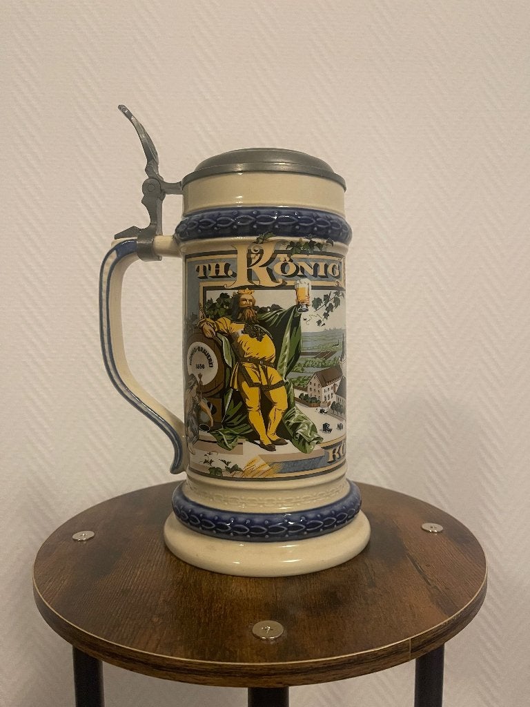 König-Pilsener / Studio L — Allemagne, années 1980., Antiquités & Art, Enlèvement ou Envoi